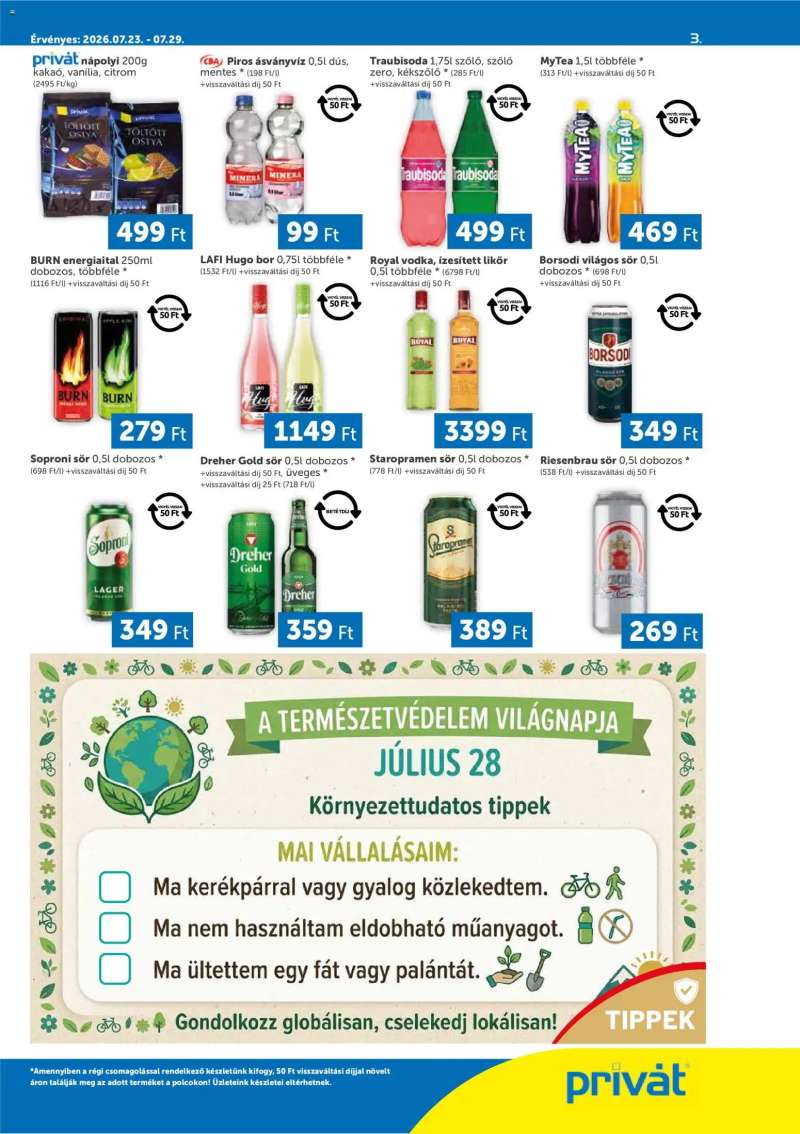 PRIVÁT PRIVÁT Déli vármegyék 3 oldal