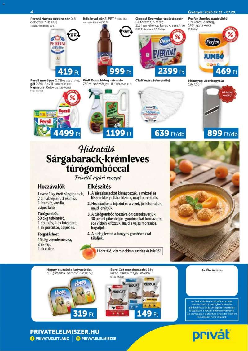 PRIVÁT PRIVÁT Déli vármegyék 4 oldal