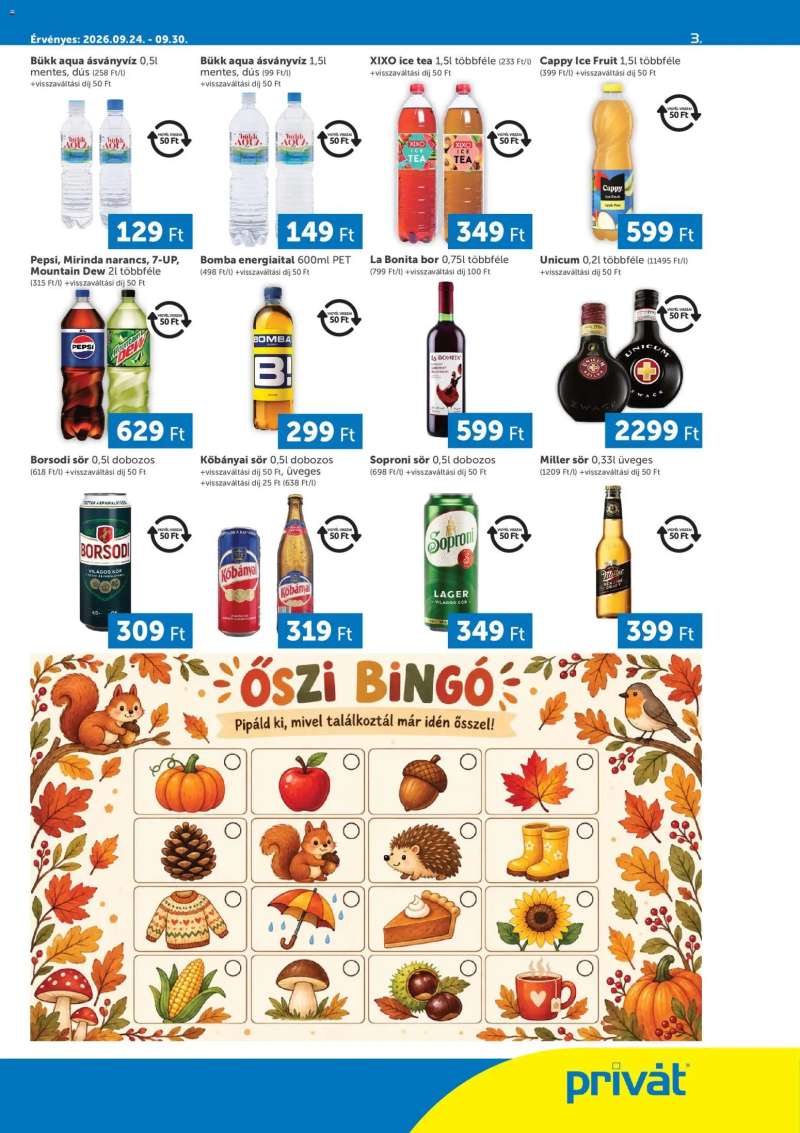 PRIVÁT PRIVÁT Déli vármegyék 3 oldal