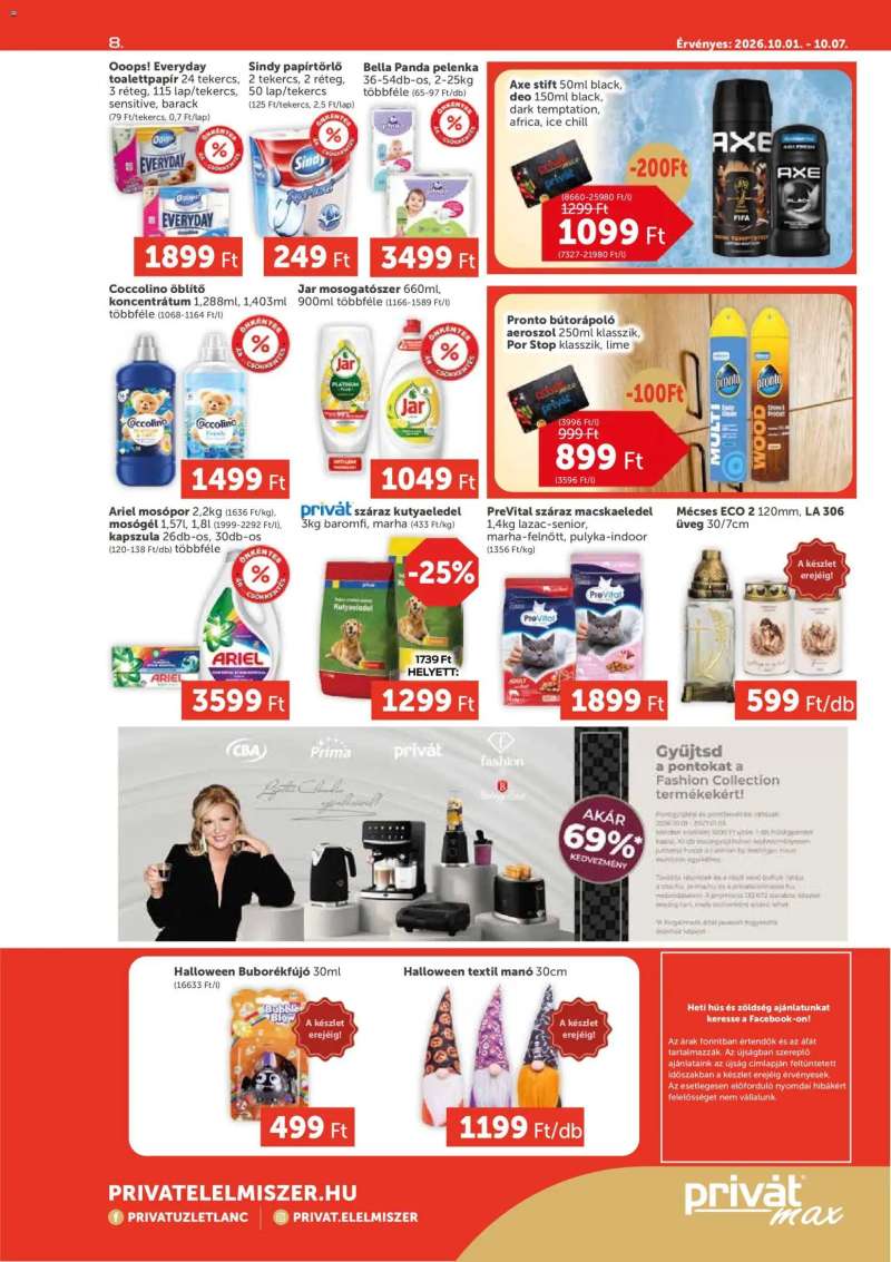 PRIVÁT PRIVÁT Aktuális szórólap MAX 8 oldal
