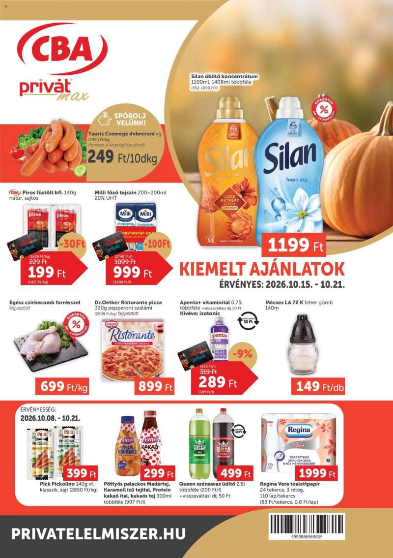 PRIVÁT PRIVÁT Aktuális szórólap MAX 1 oldal