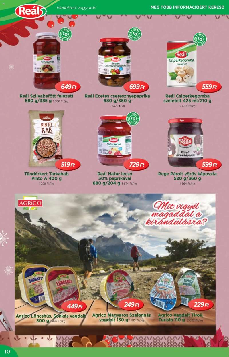 Reál Akciós újság Reál 10 oldal