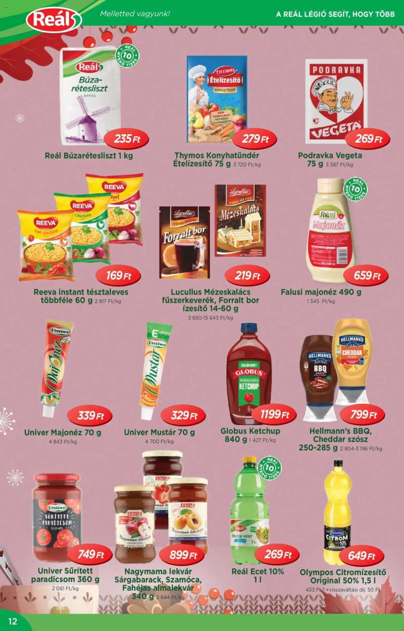 Reál Akciós újság Reál 12 oldal