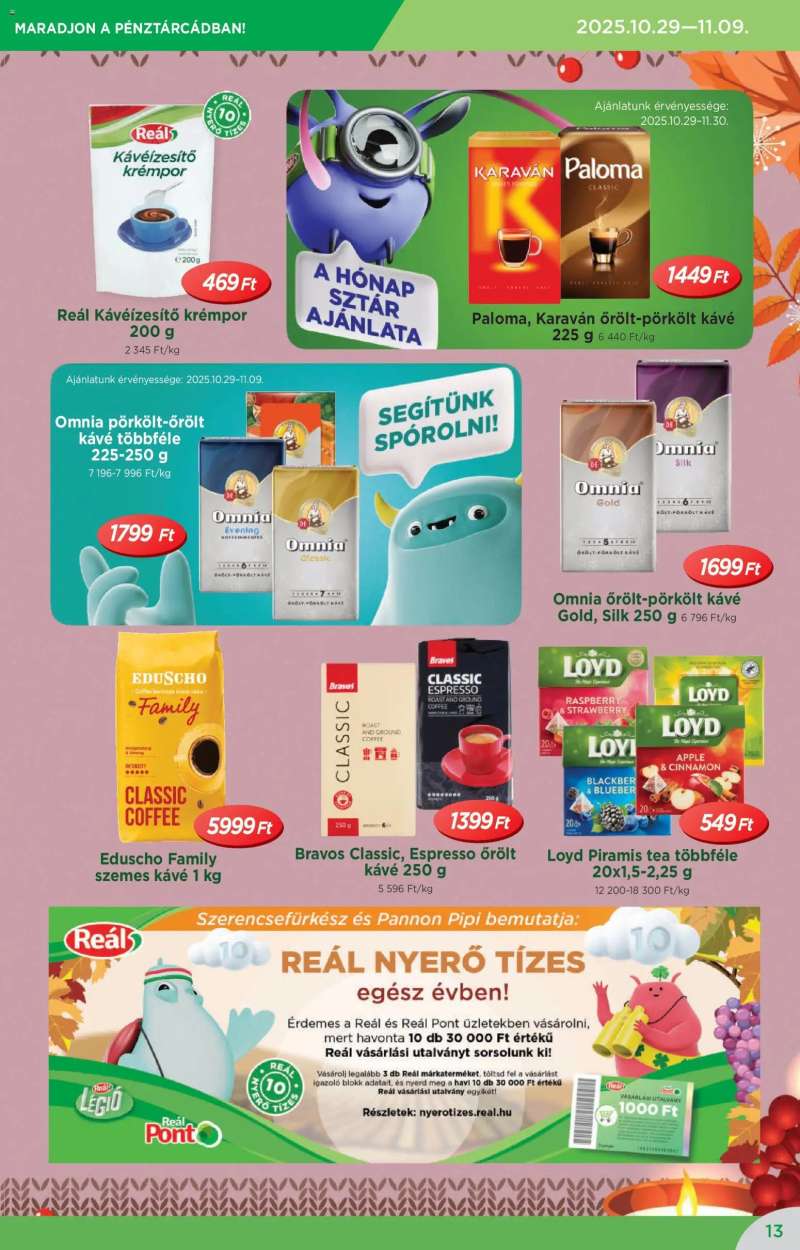 Reál Akciós újság Reál 13 oldal