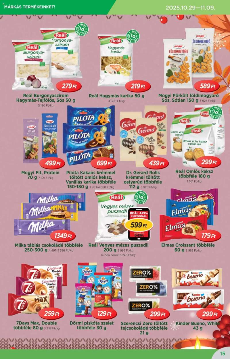 Reál Akciós újság Reál 15 oldal