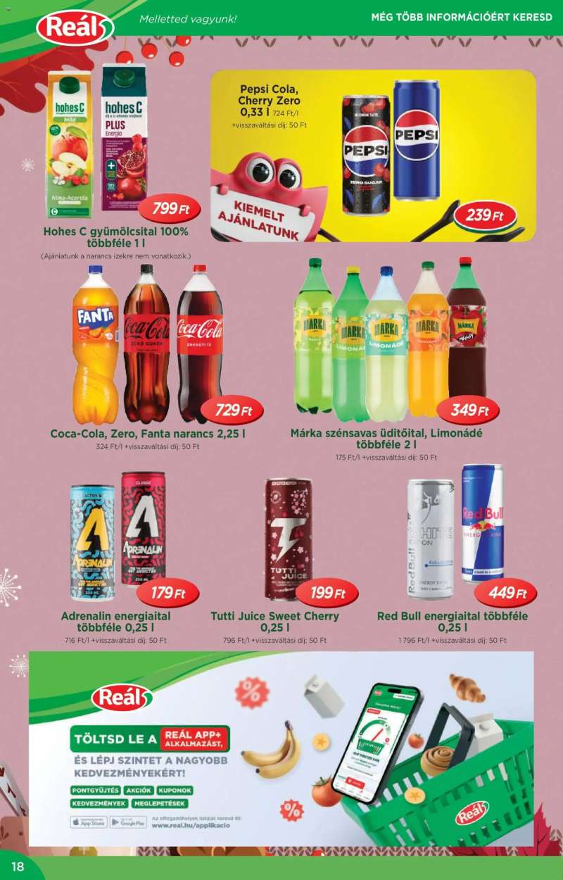 Reál Akciós újság Reál 18 oldal