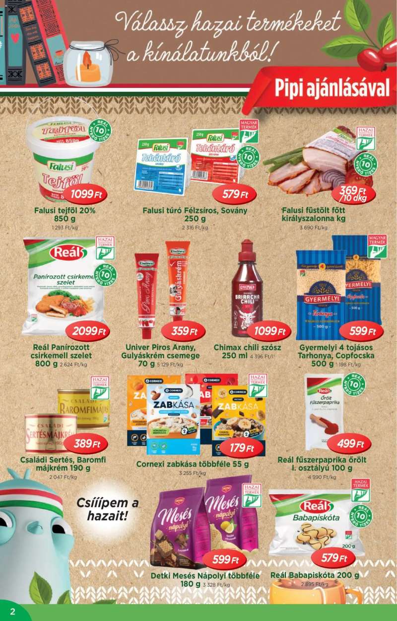 Reál Akciós újság Reál 2 oldal