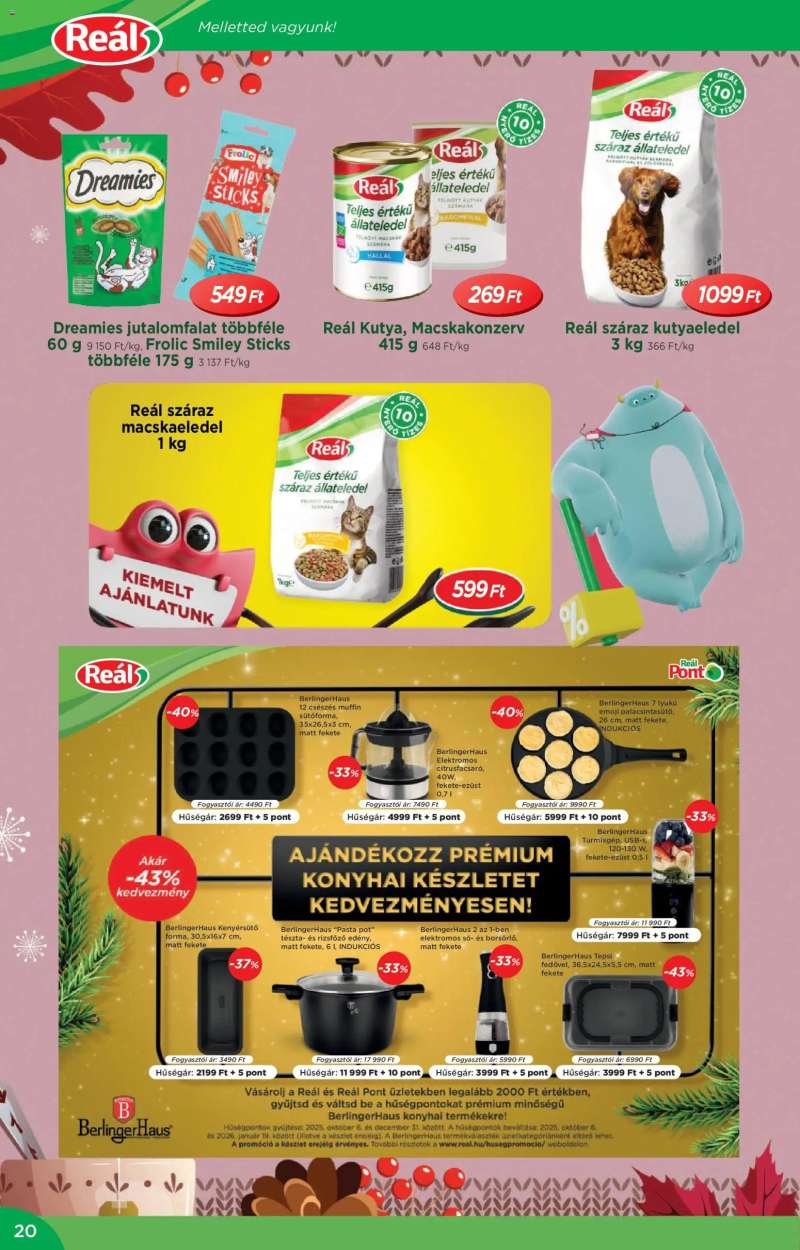 Reál Akciós újság Reál 20 oldal