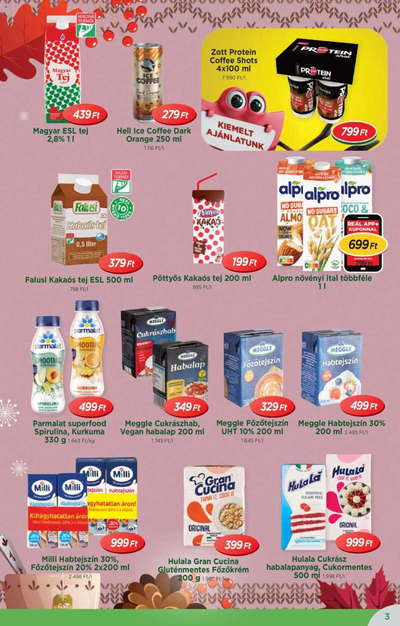 Reál Akciós újság Reál 3 oldal