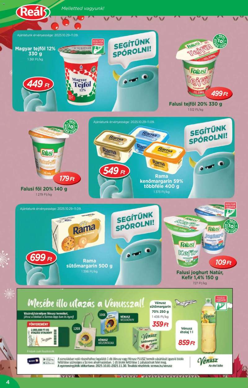 Reál Akciós újság Reál 4 oldal