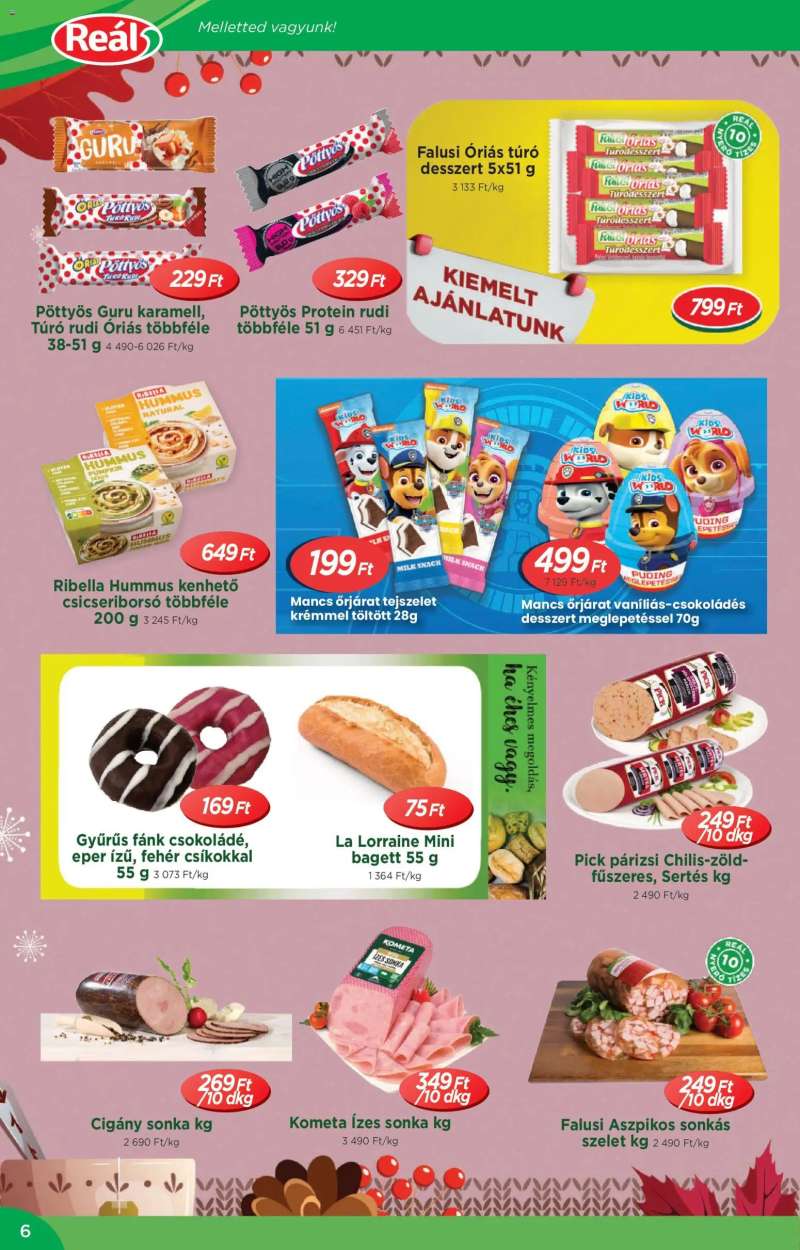 Reál Akciós újság Reál 6 oldal