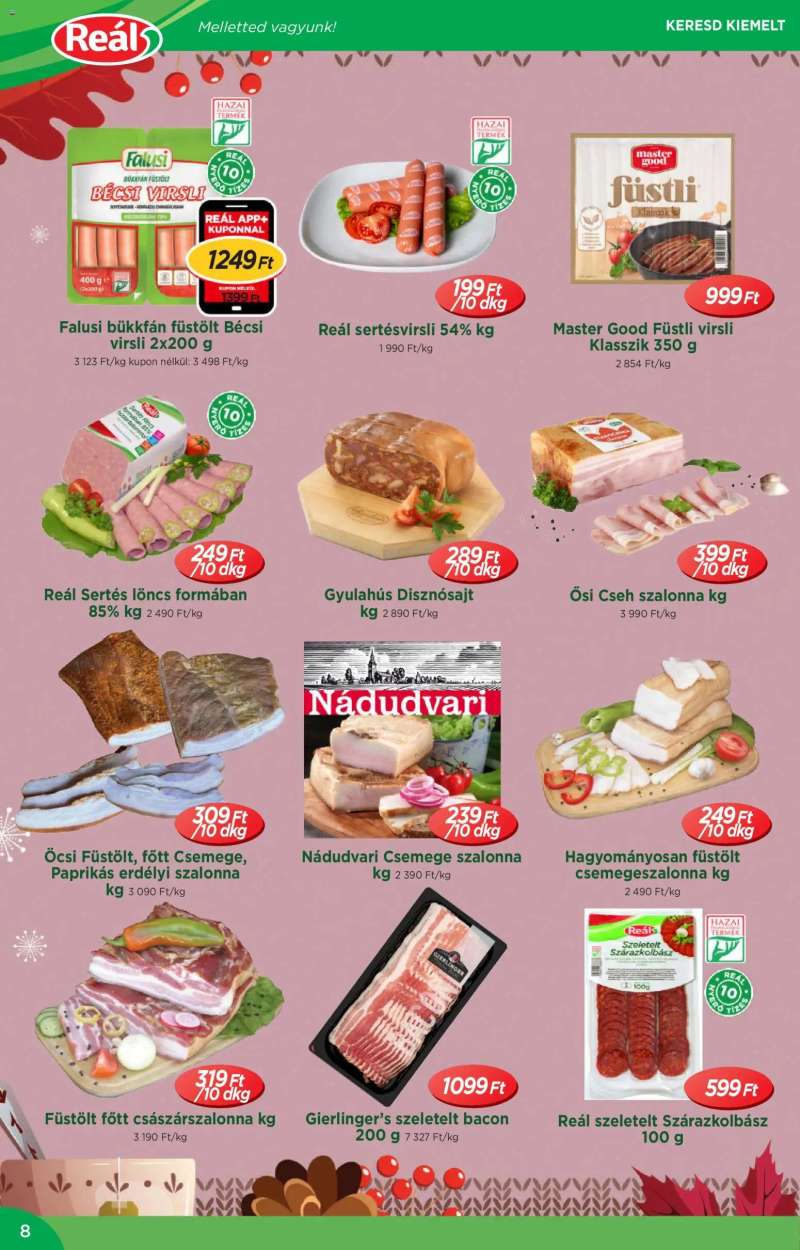Reál Akciós újság Reál 8 oldal