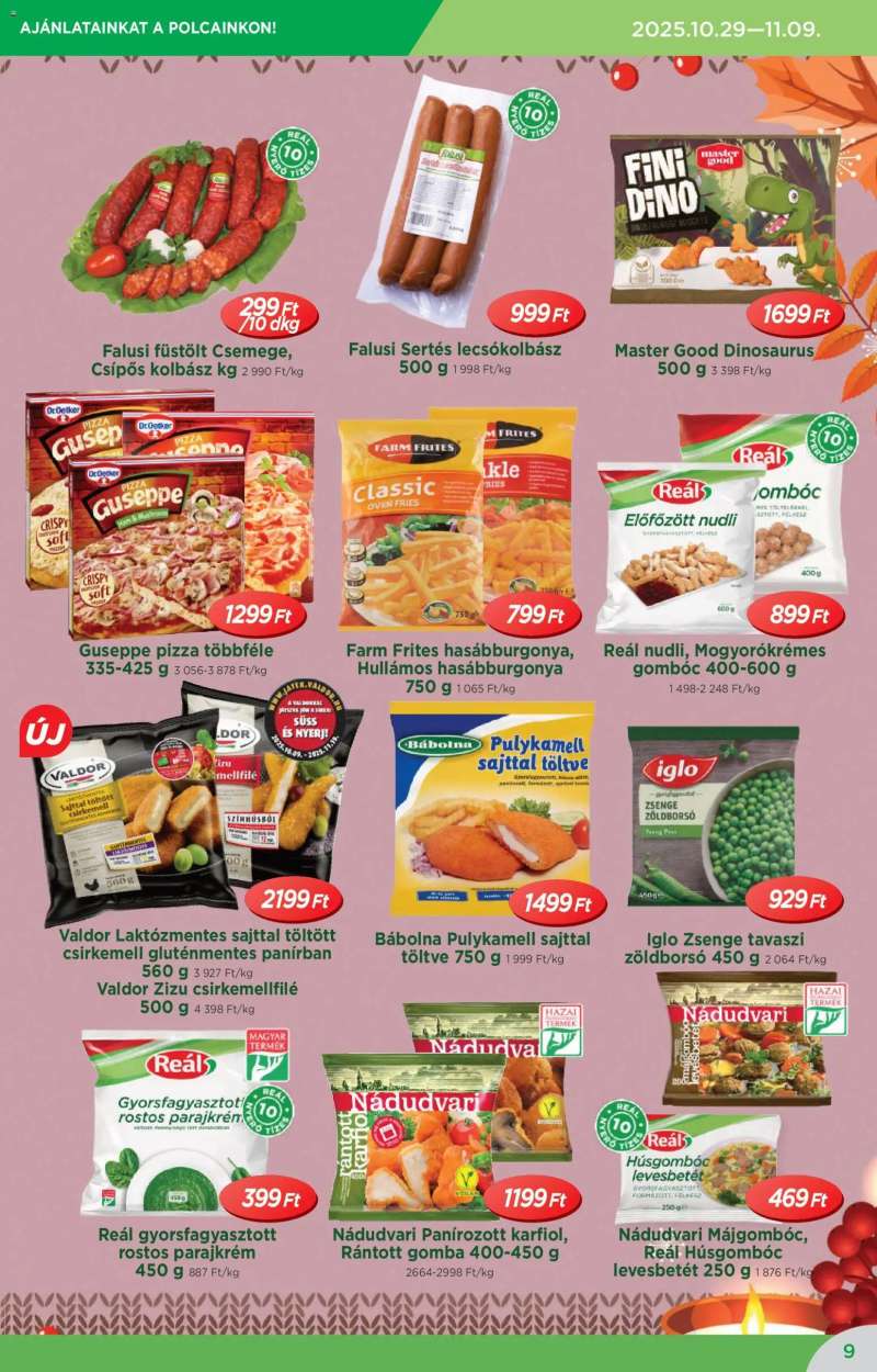 Reál Akciós újság Reál 9 oldal