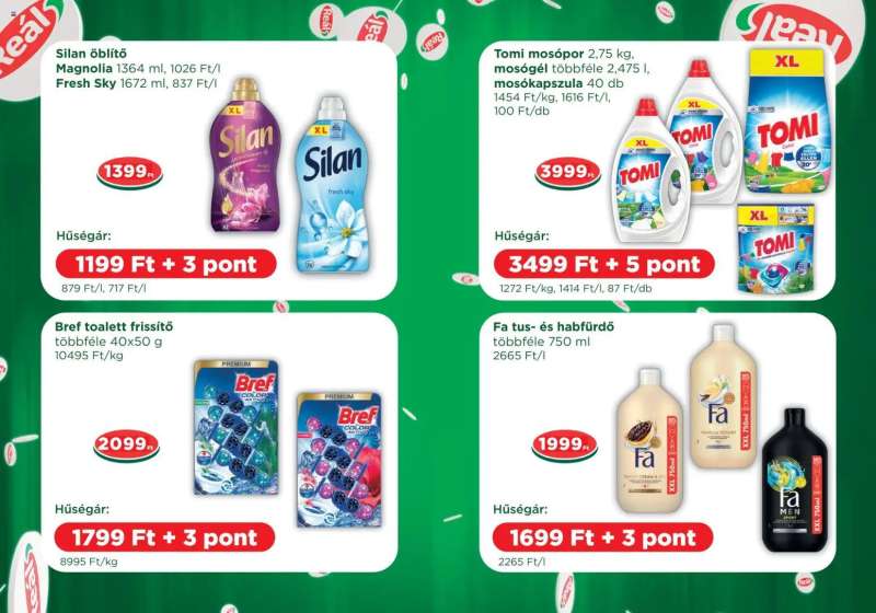 Reál Szórólap 2 oldal