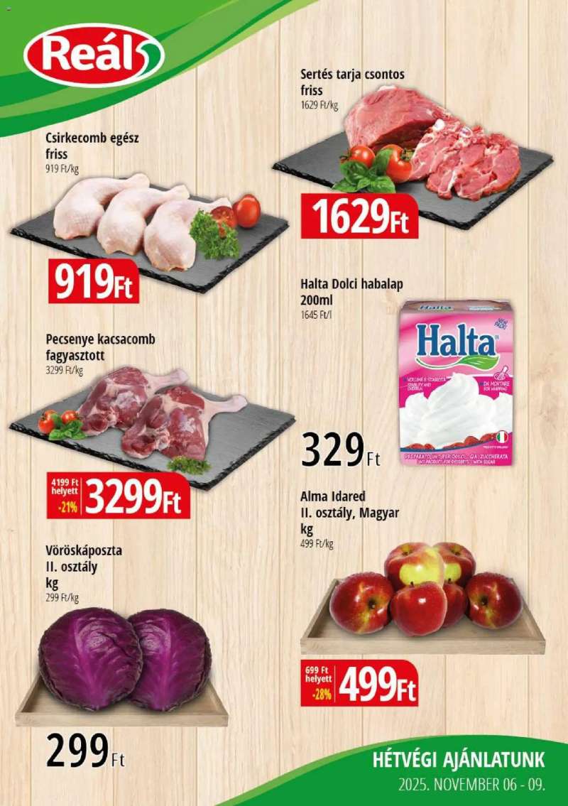 Reál Bevásárló hétvége - Kelet Magyarország 1 oldal