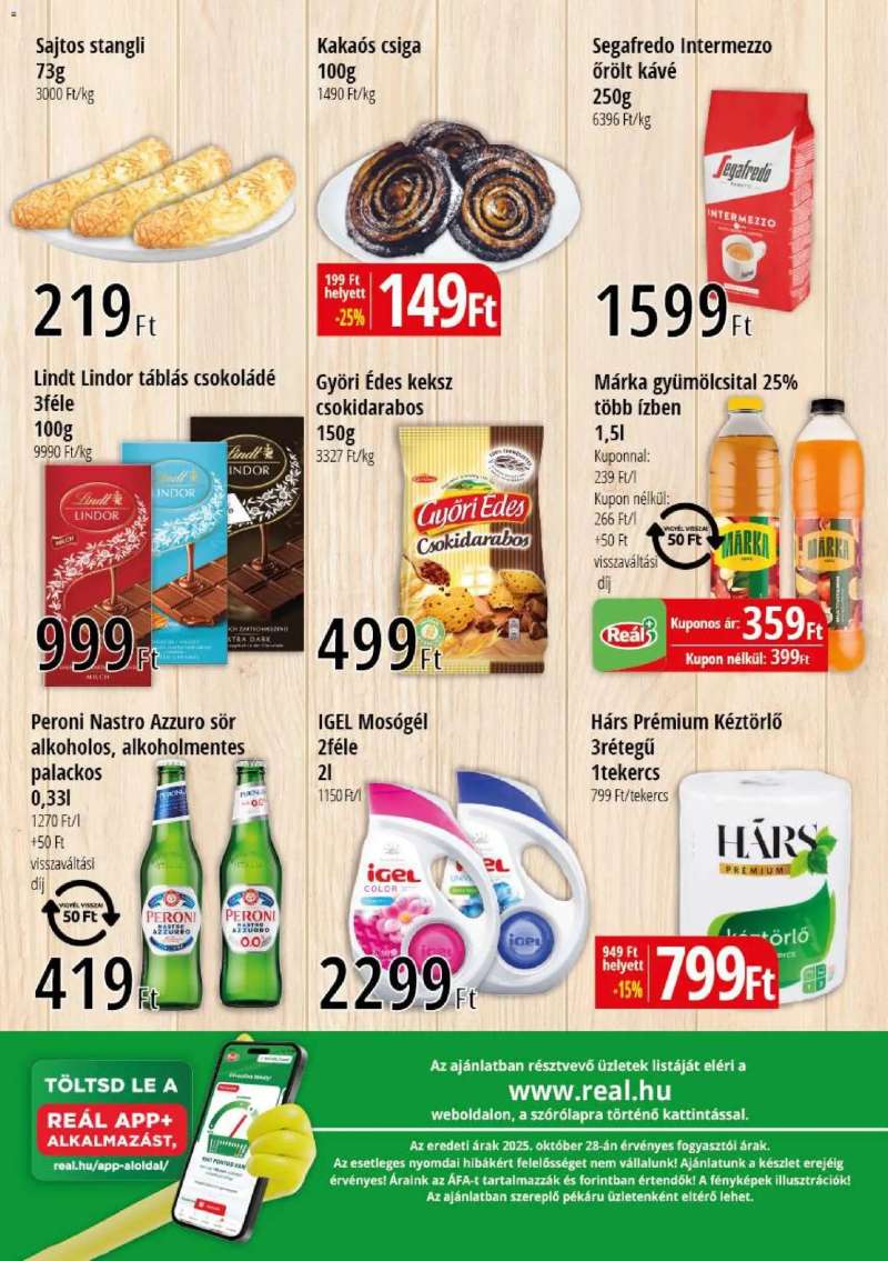 Reál Bevásárló hétvége - Kelet Magyarország 2 oldal