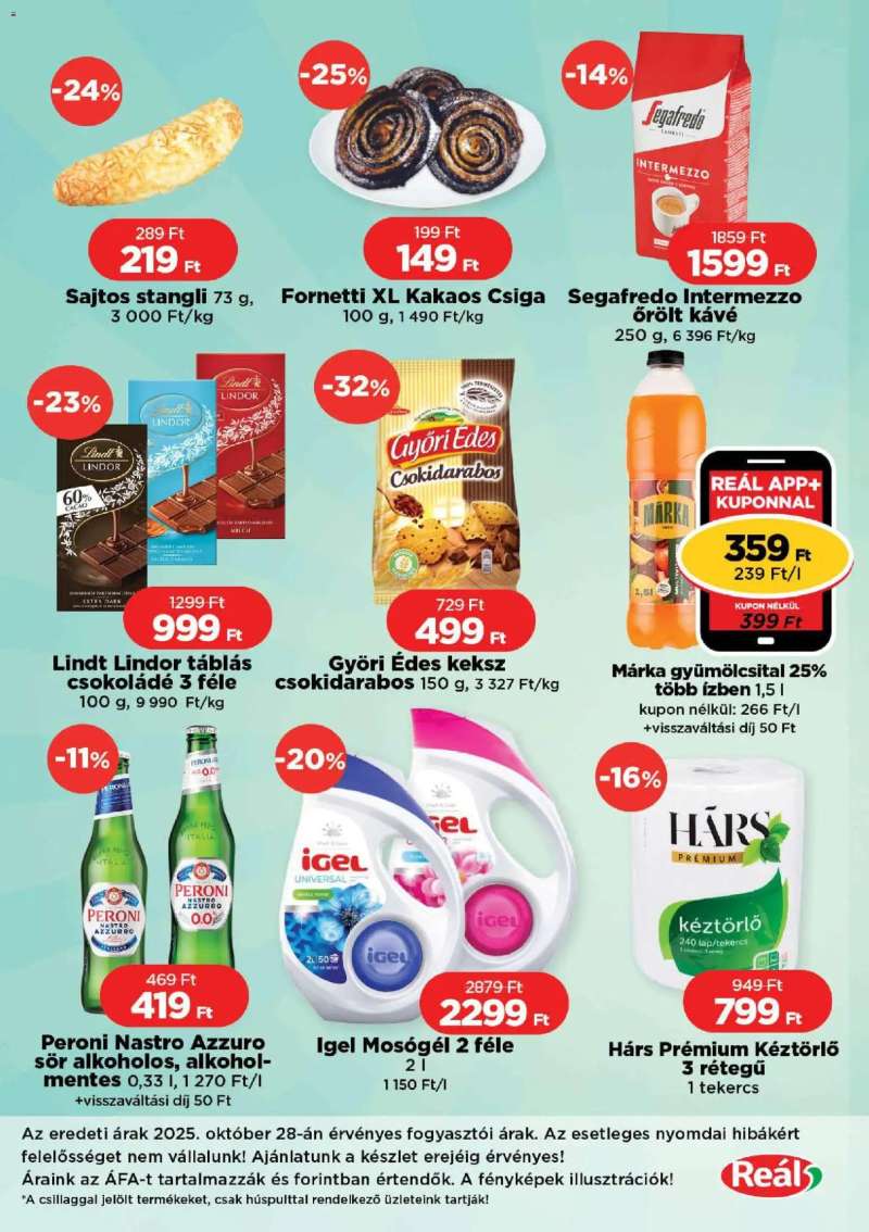 Reál Bevásárló hétvége - Pest megye 2 oldal