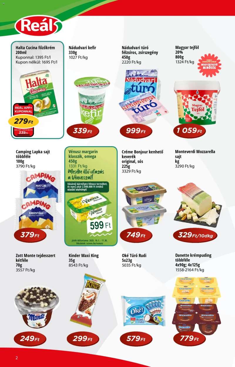 Reál Akciós újság Reál 2 oldal