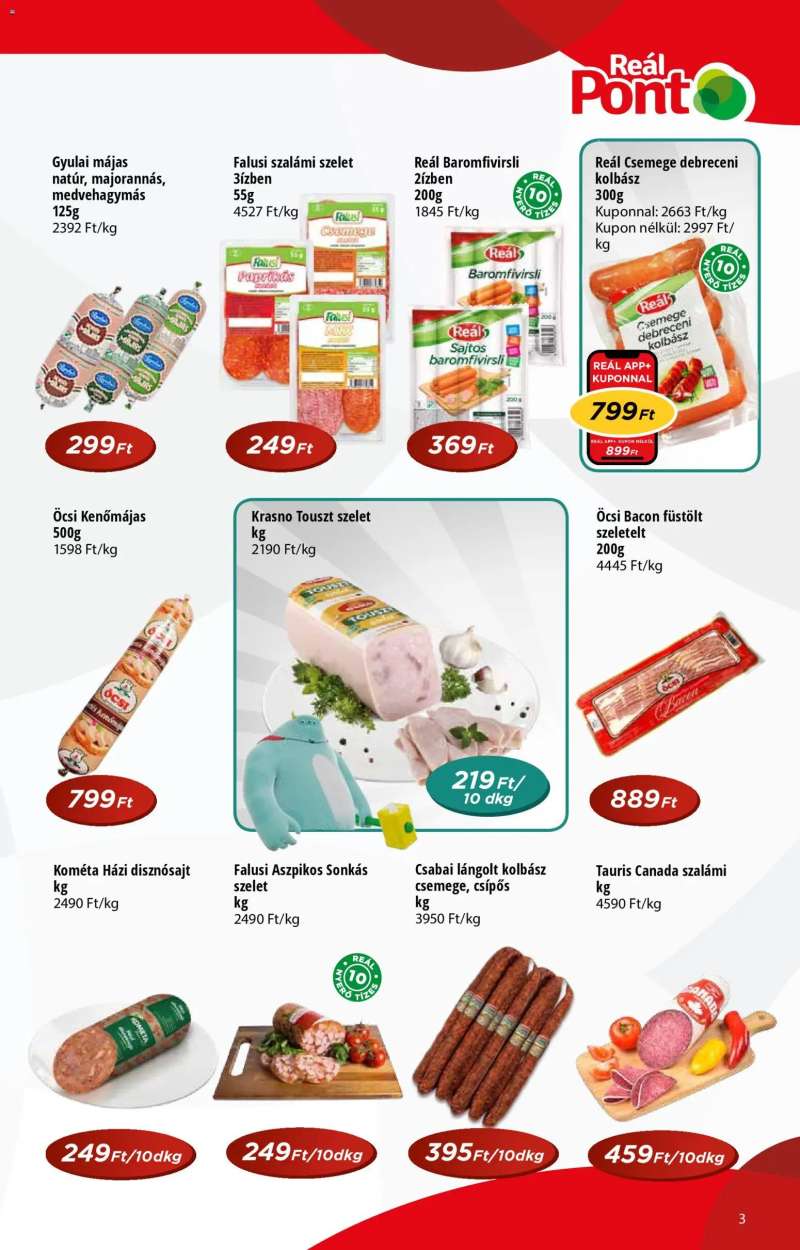 Reál Akciós újság Reál 3 oldal