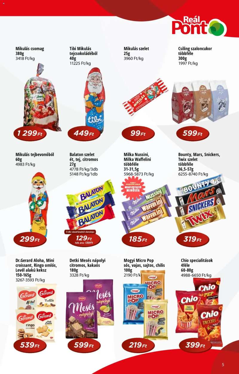 Reál Akciós újság Reál 5 oldal