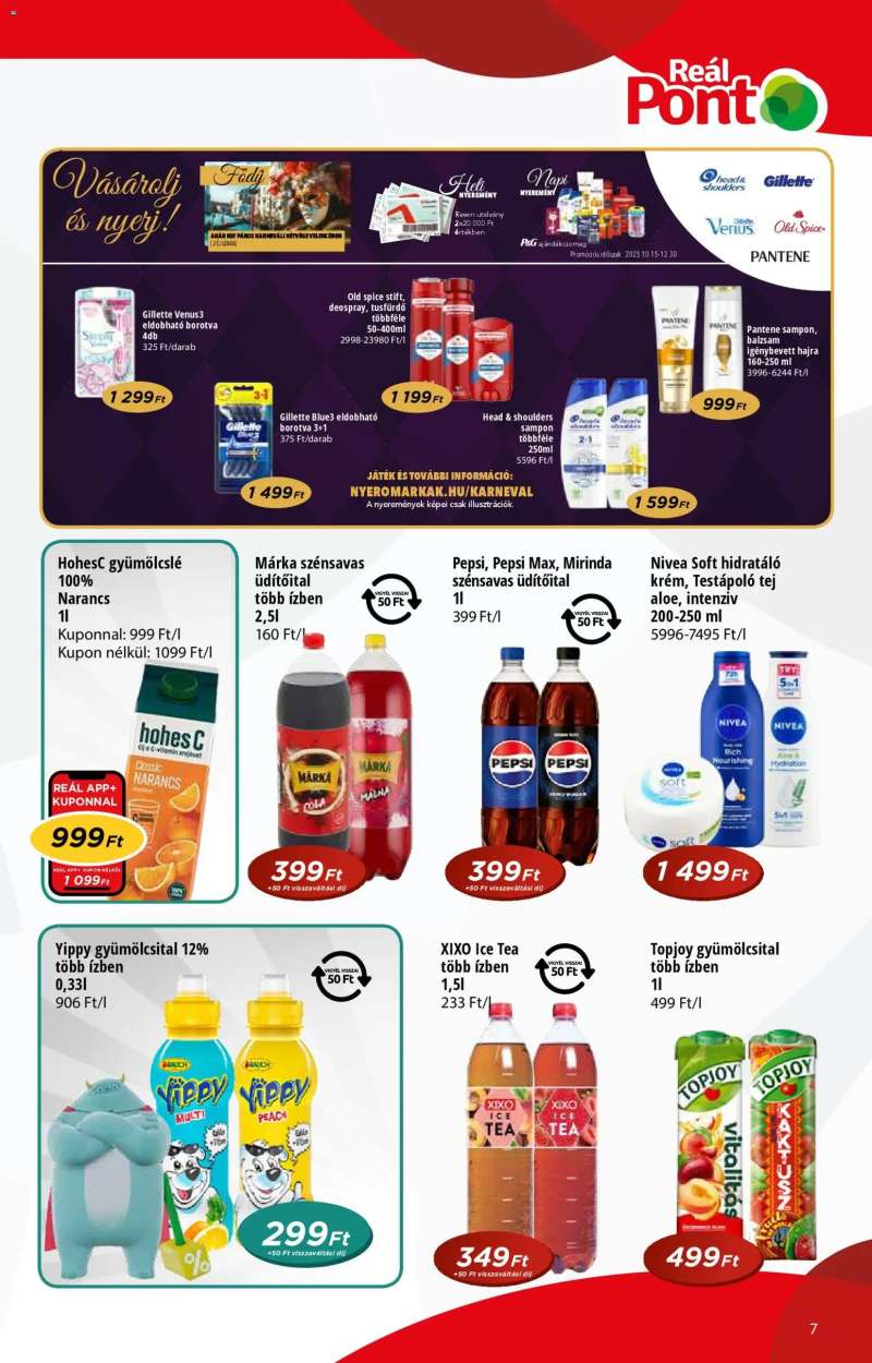 Reál Akciós újság Reál 7 oldal