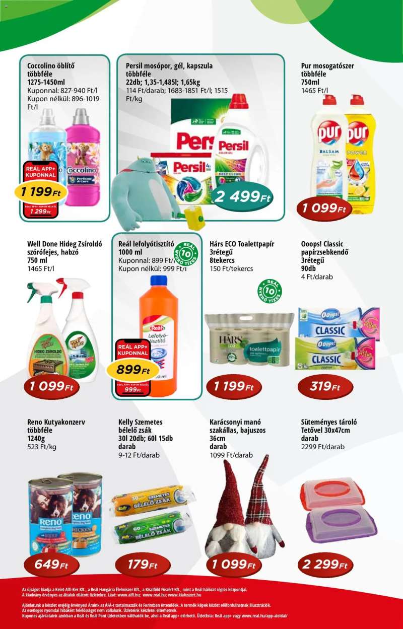 Reál Akciós újság Reál 8 oldal