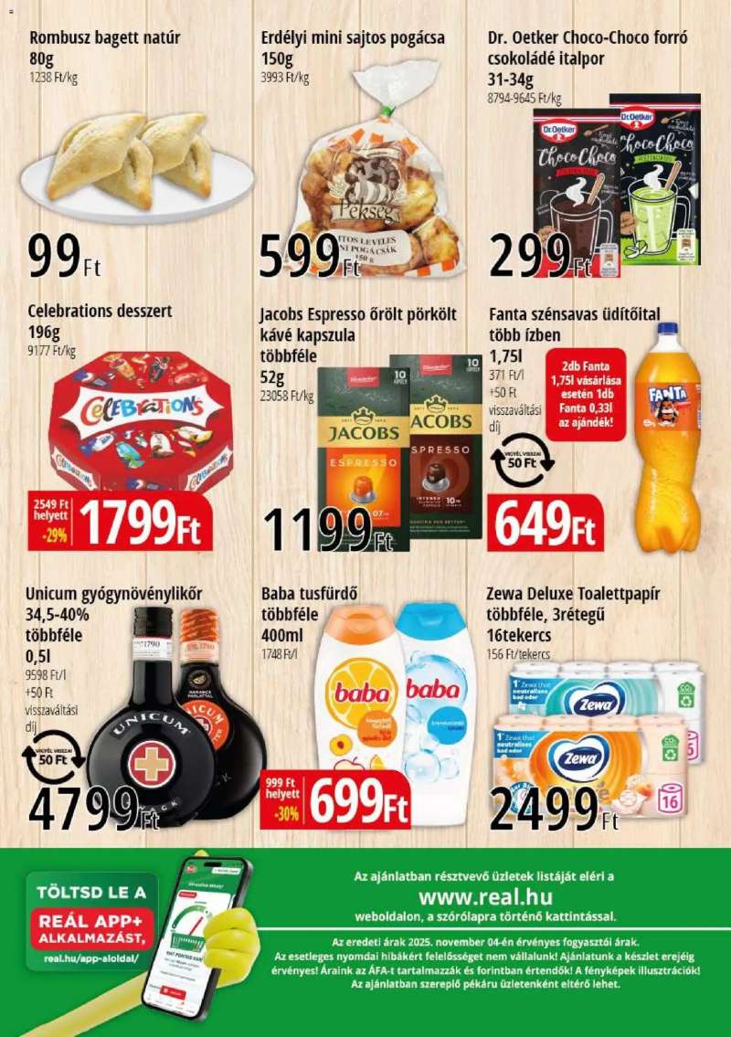 Reál Bevásárló hétvége - Kelet Magyarország 2 oldal