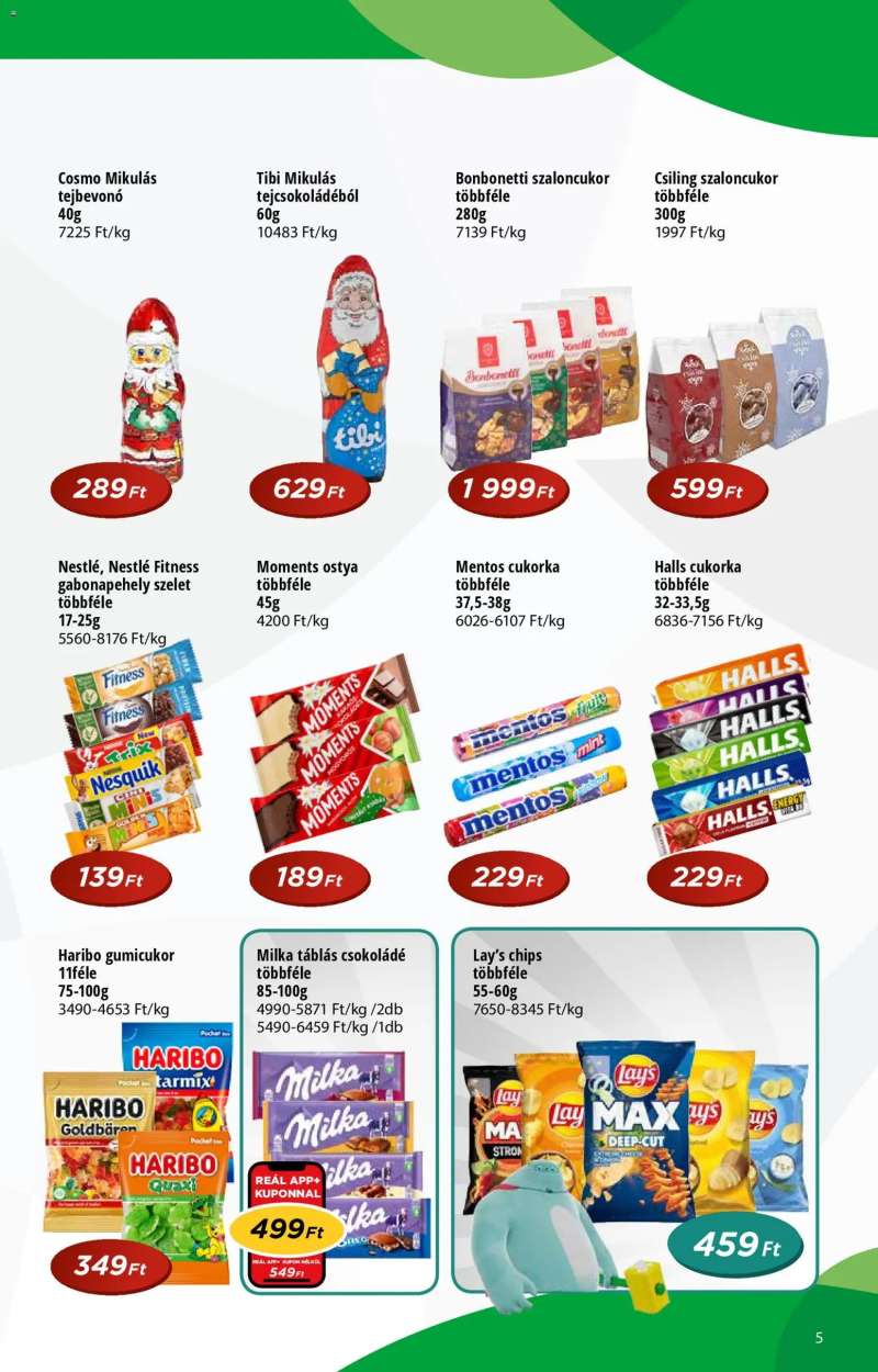 Reál Akciós újság Pont 5 oldal