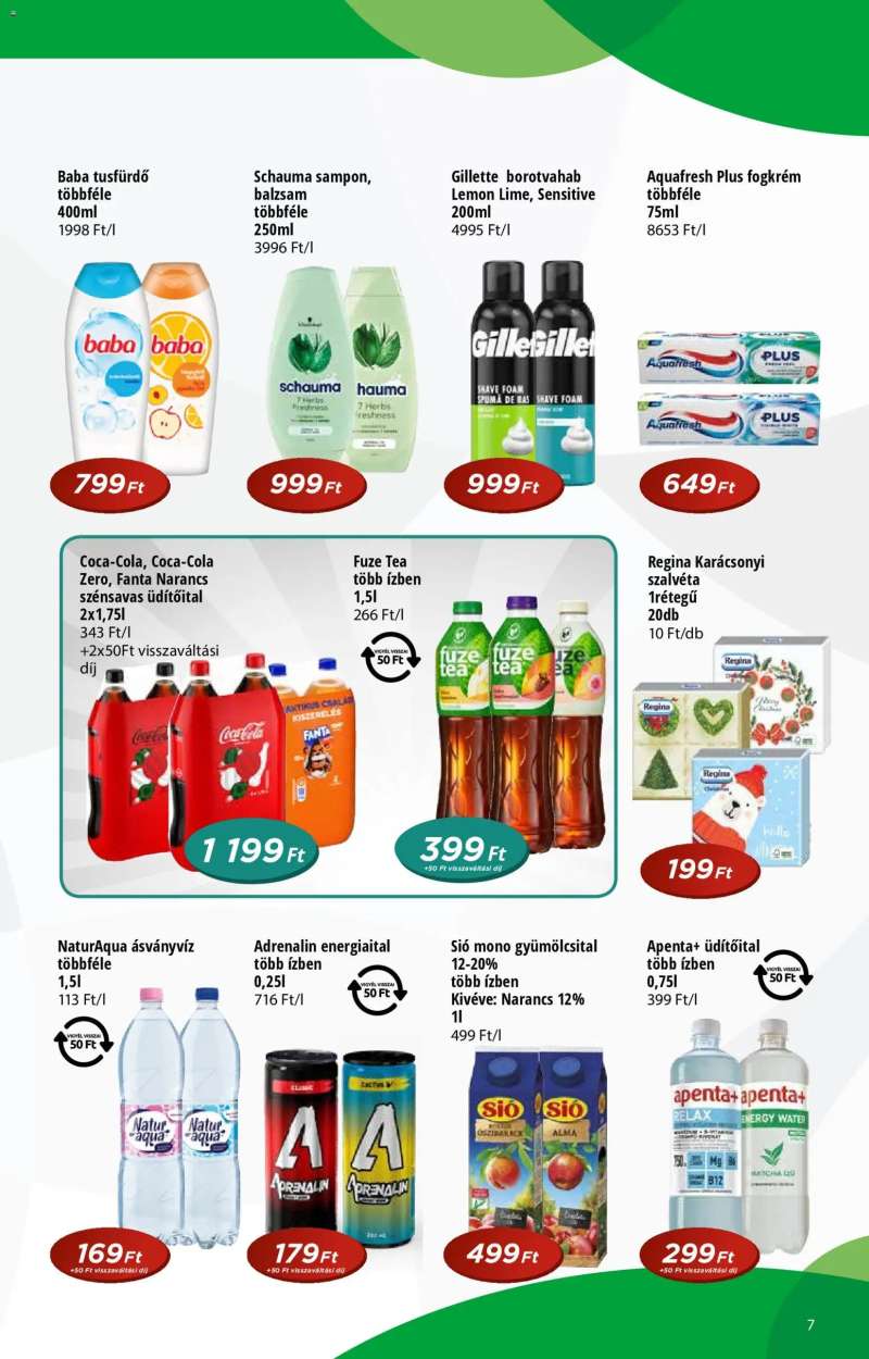 Reál Akciós újság Pont 7 oldal