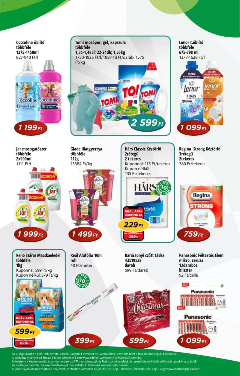 Reál Akciós újság Pont 8 oldal