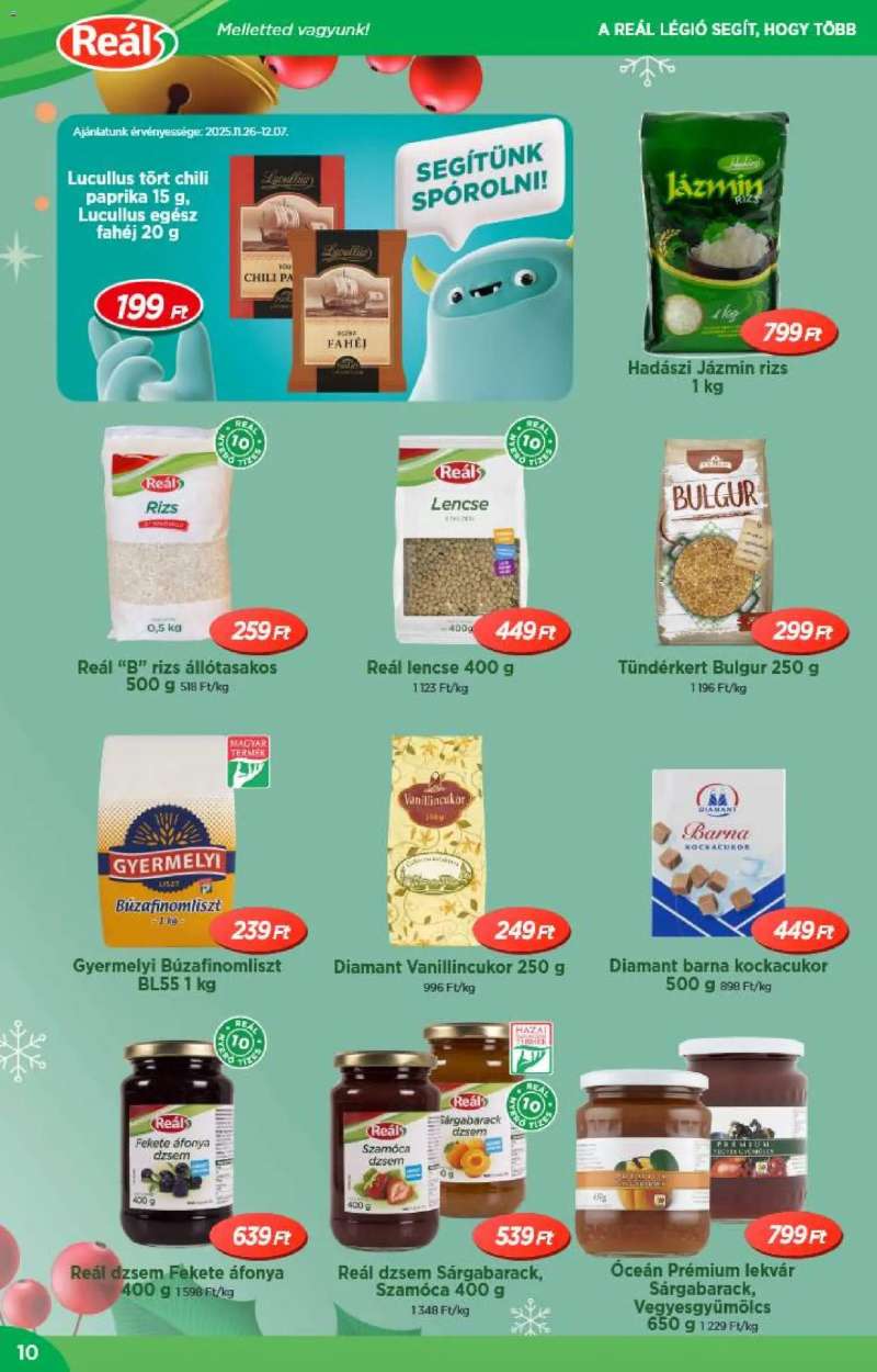 Reál Akciós újság Reál 10 oldal