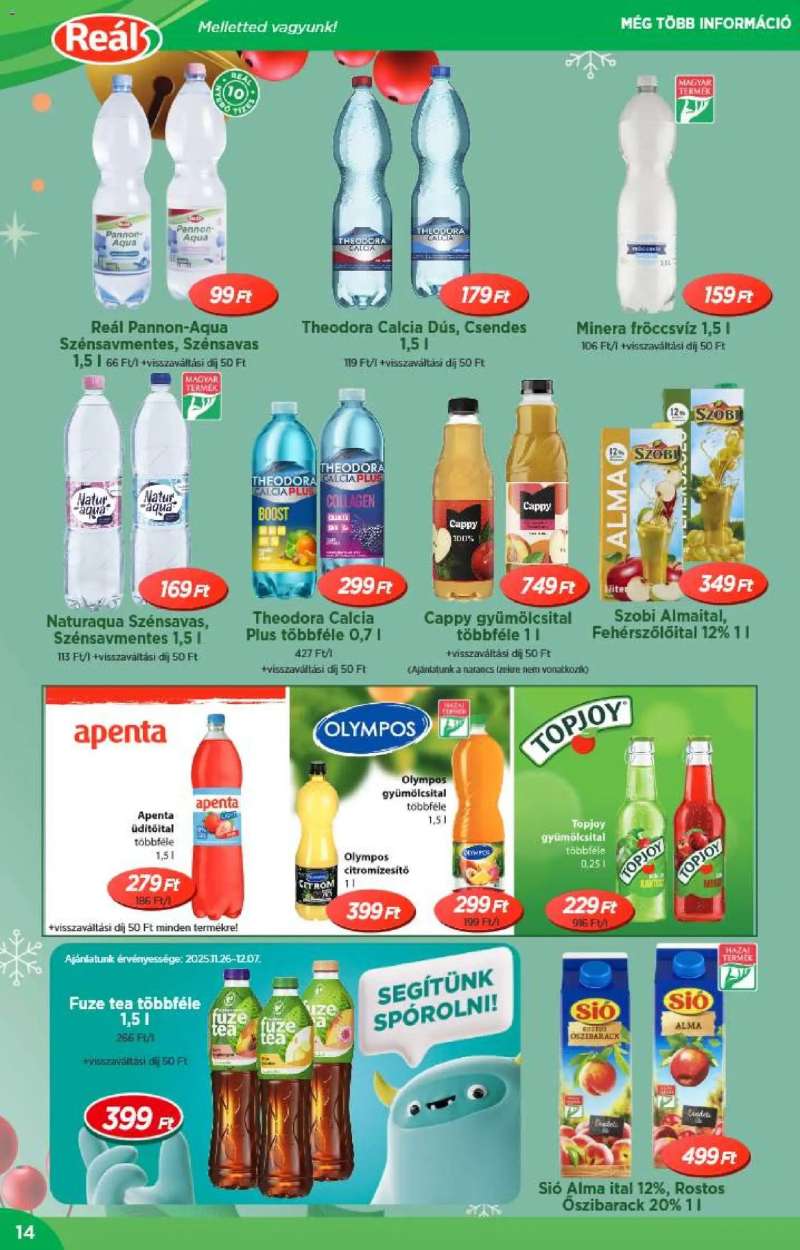 Reál Akciós újság Reál 14 oldal