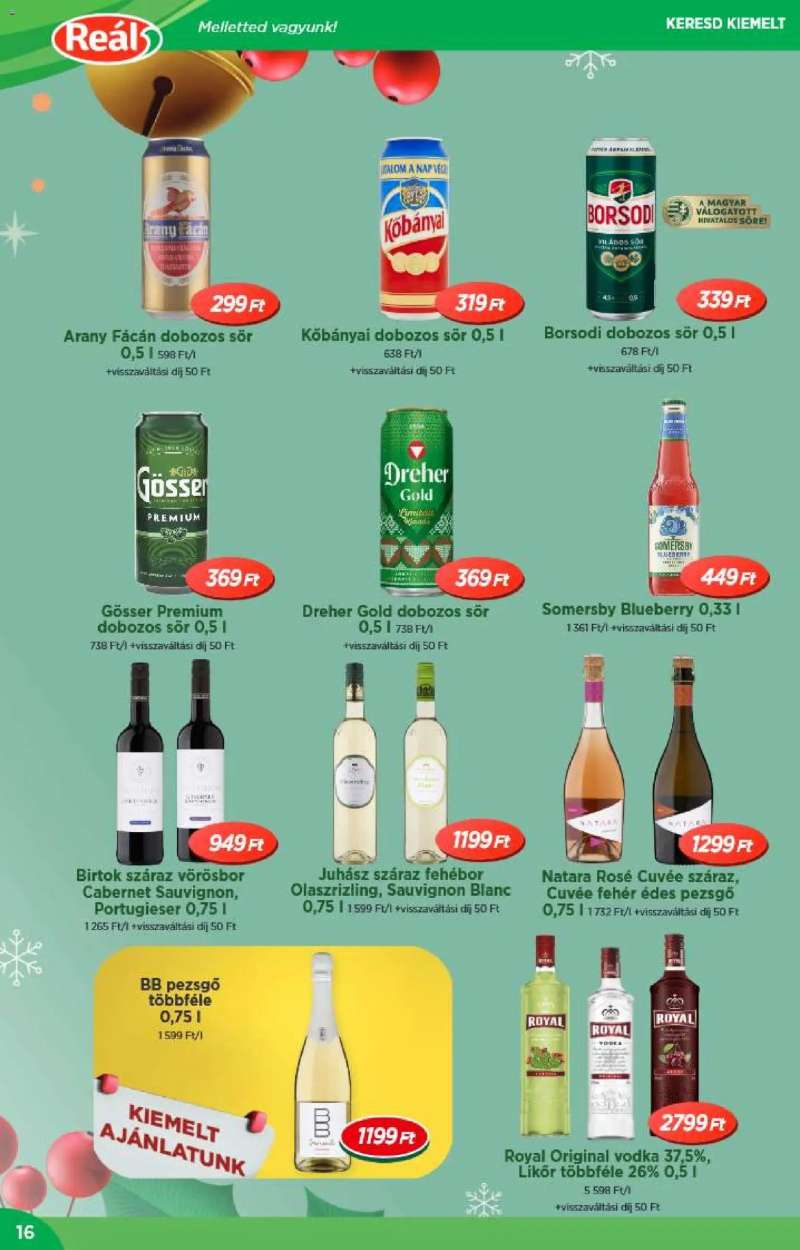 Reál Akciós újság Reál 16 oldal