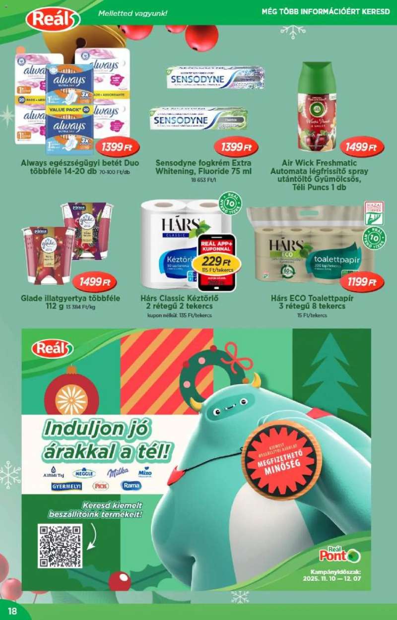 Reál Akciós újság Reál 18 oldal