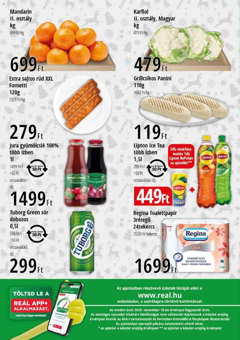 Reál Bevásárló hétvége - Kelet Magyarország 4 oldal