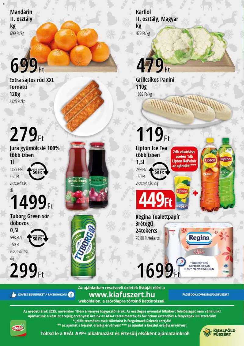 Reál Bevásárló hétvége - Kisalföld 4 oldal