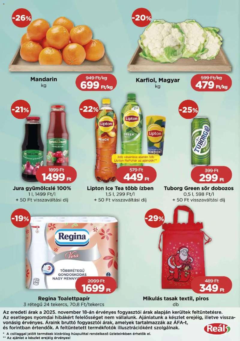 Reál Bevásárló hétvége - Pest megye 4 oldal