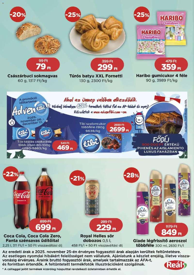 Reál Bevásárló hétvége - Pest megye 2 oldal