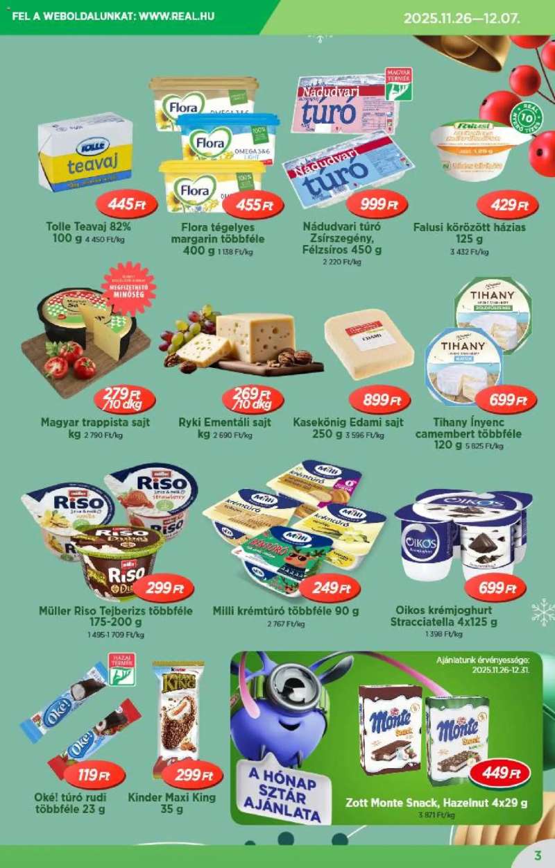 Reál Akciós újság Reál 3 oldal