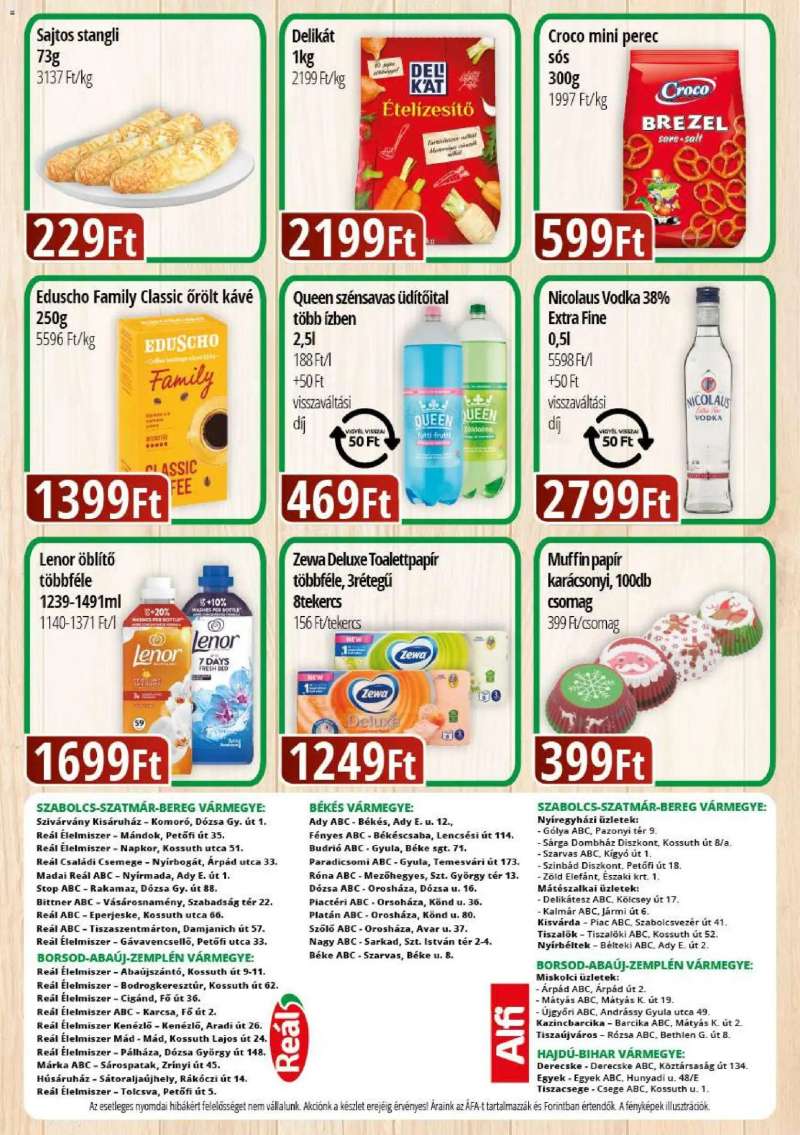 Reál Bevásárló hétvége - Kelet Magyarország 2 oldal