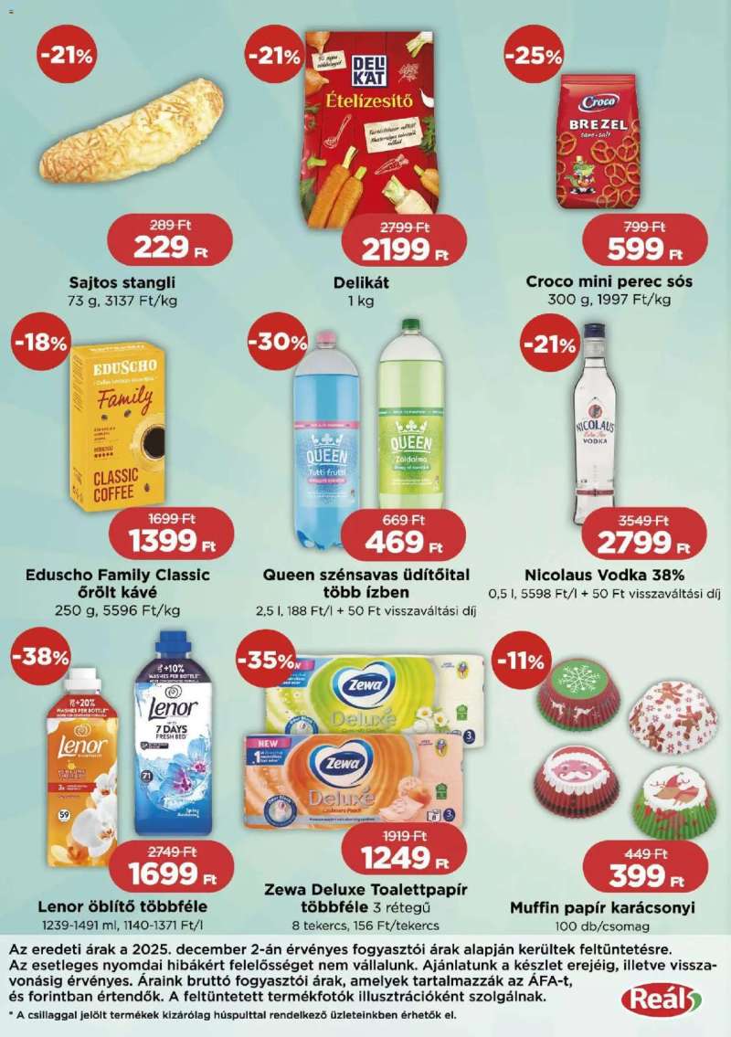 Reál Bevásárló hétvége - Pest megye 2 oldal