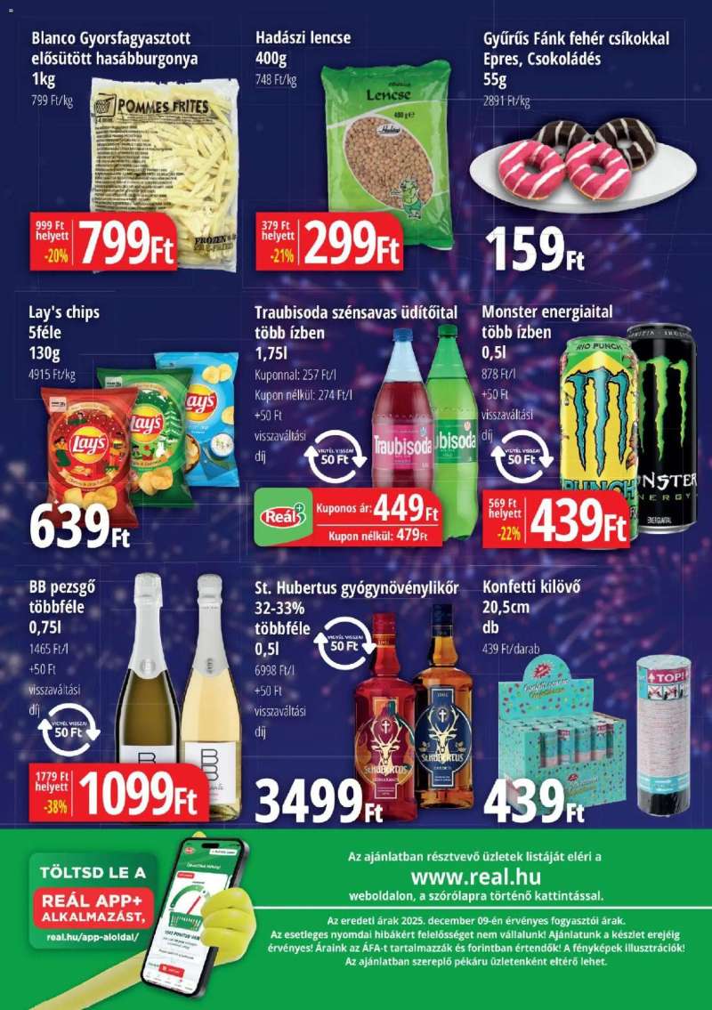 Reál Bevásárló hétvége - Kelet Magyarország 4 oldal