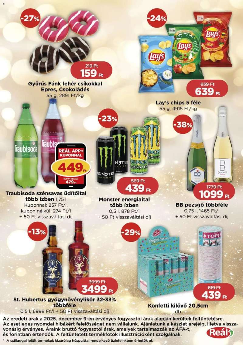 Reál Bevásárló hétvége - Pest megye 4 oldal