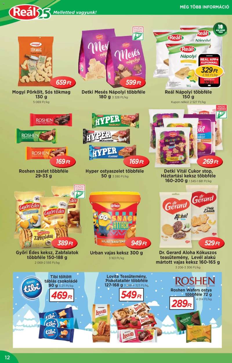 Reál Akciós újság Reál 12 oldal