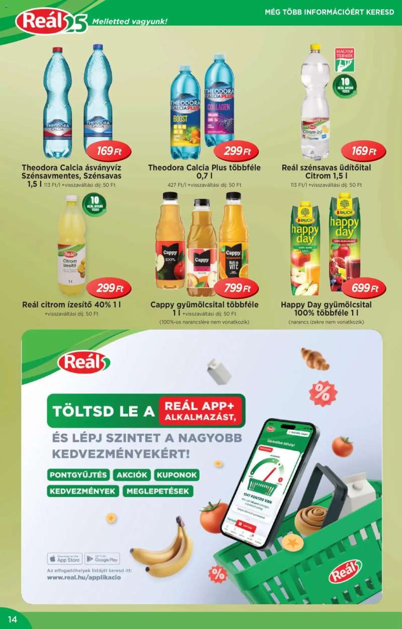 Reál Akciós újság Reál 14 oldal