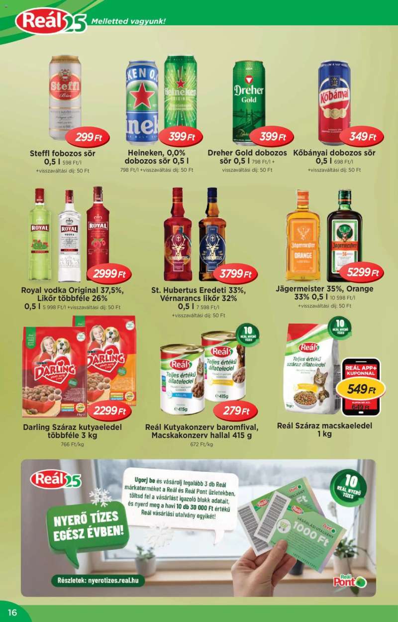 Reál Akciós újság Reál 16 oldal