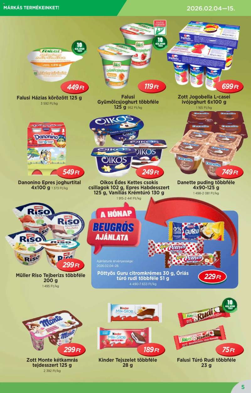 Reál Akciós újság Reál 5 oldal