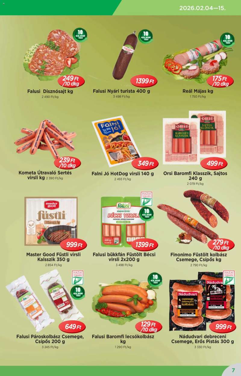 Reál Akciós újság Reál 7 oldal