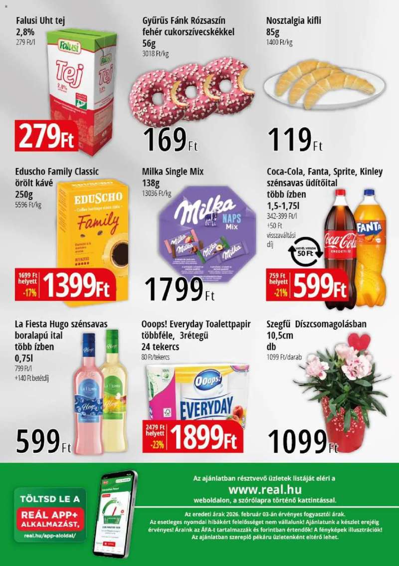 Reál Bevásárló hétvége - Kisalföld 2 oldal