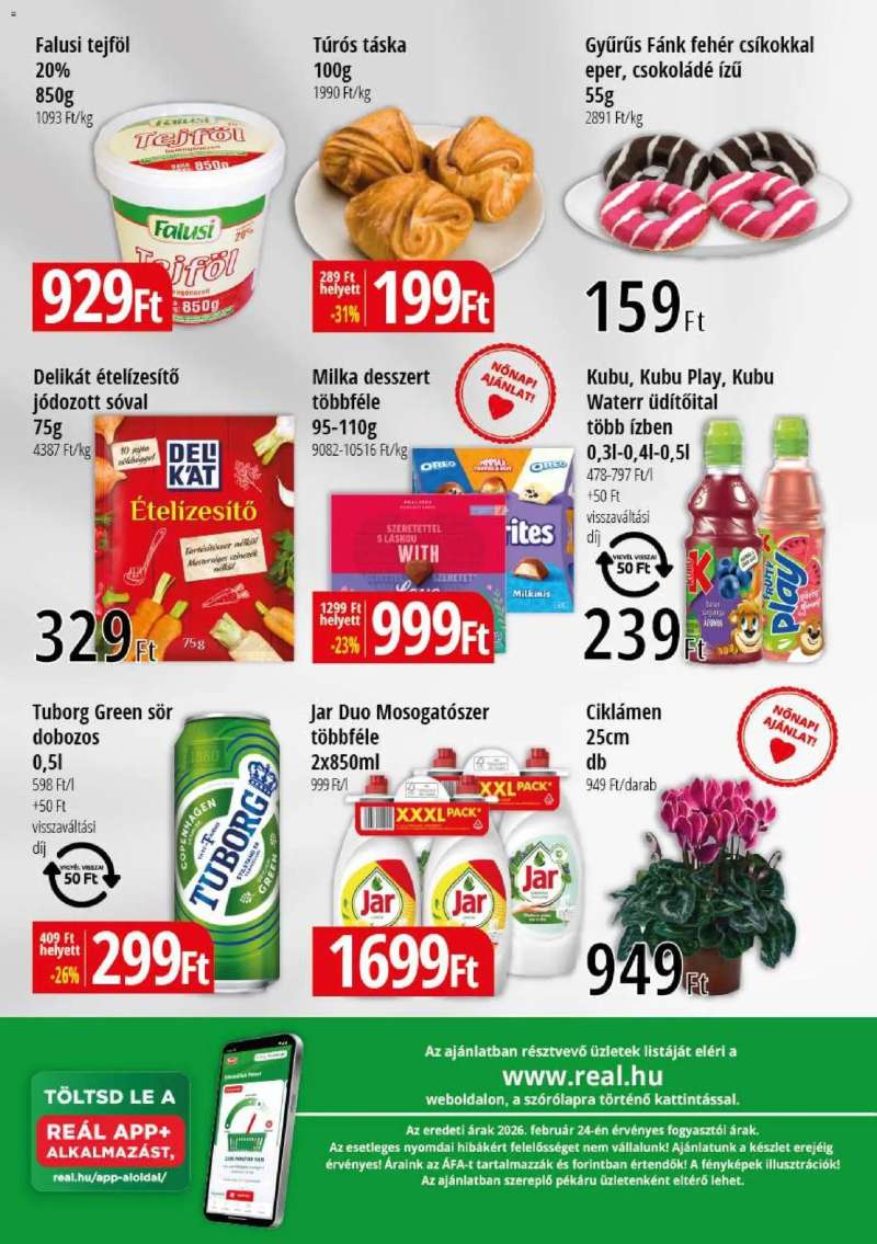 Reál Reál Bevásárló hétvége - Kelet Magyarország 2 oldal